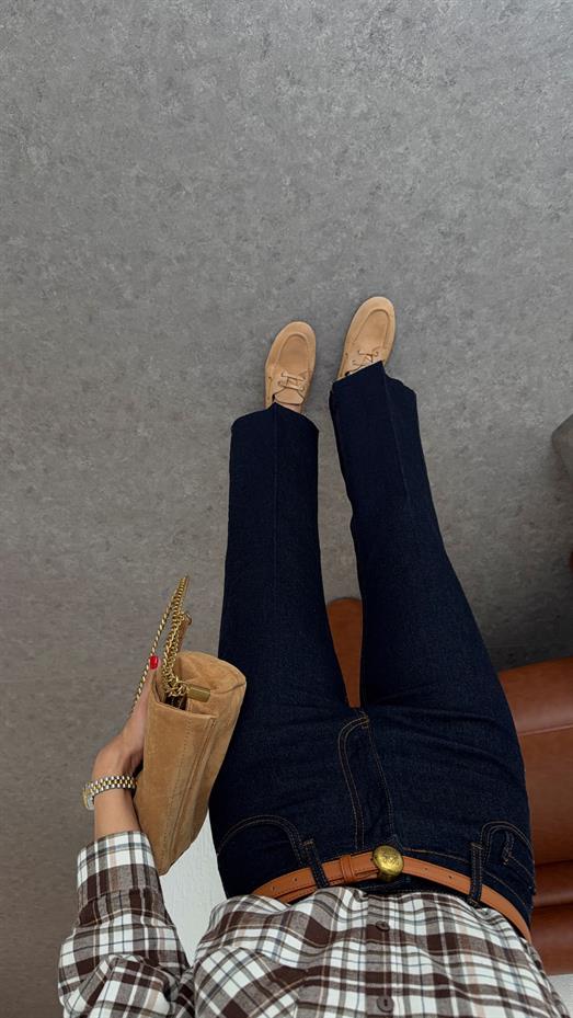 Rins Yıkama Flare Jean