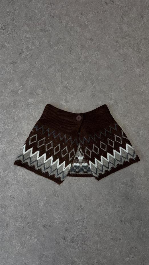 Seyyar Yaka Kahve Atkı