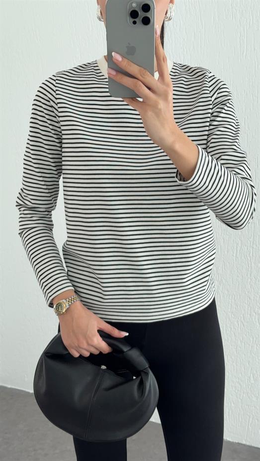 Siyah Çizgili Tok Basic