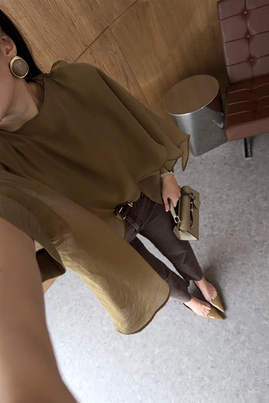 Soft Aura Olive Bluz