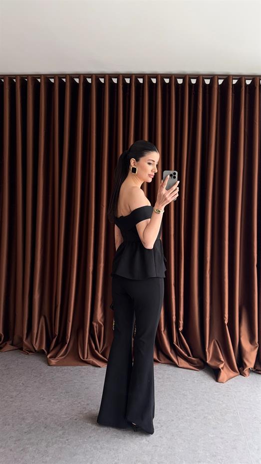 Tasarım Siyah Tulum