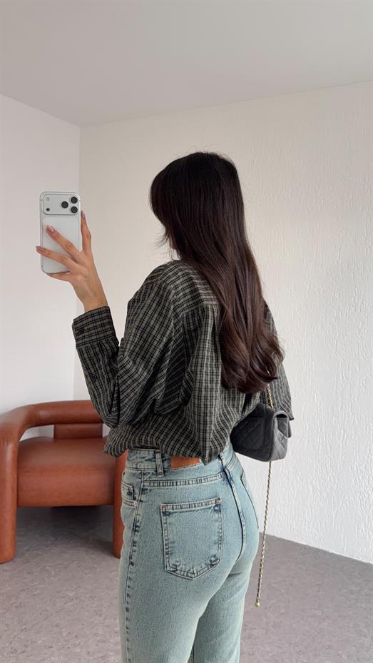 Tintli Açık Momfit Jean