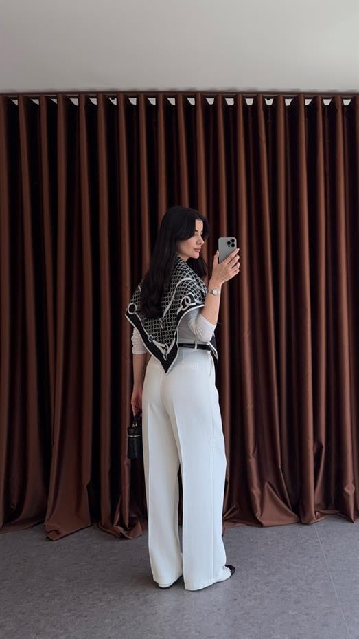 Tok Doku Premium Beyaz Palazzo