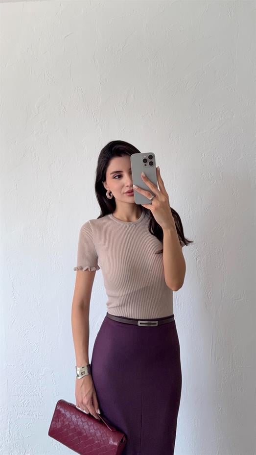 Transparan Pudra Bluz