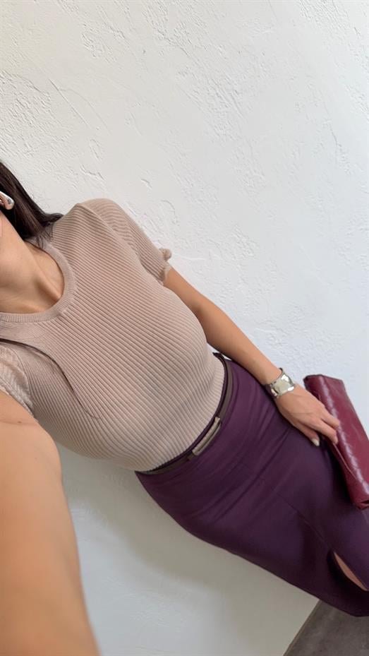 Transparan Pudra Bluz