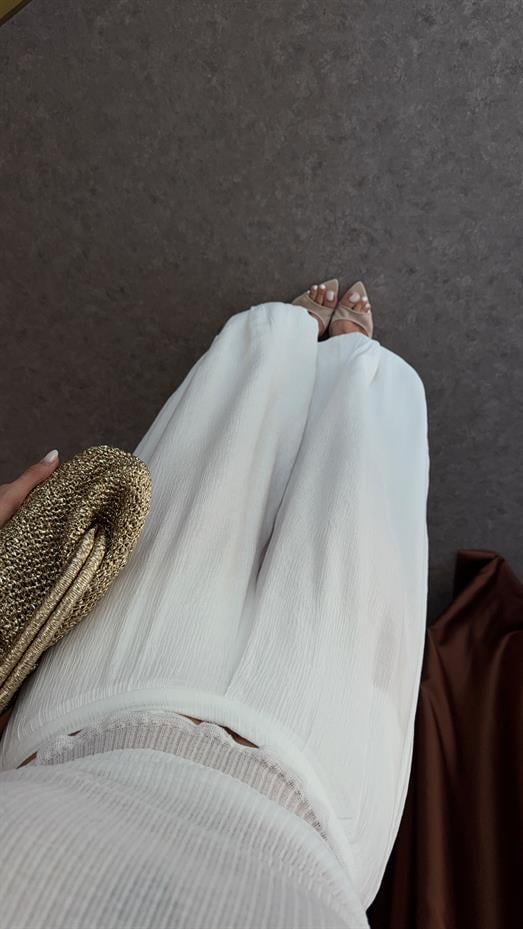 V Kesim Beyaz Şalvar