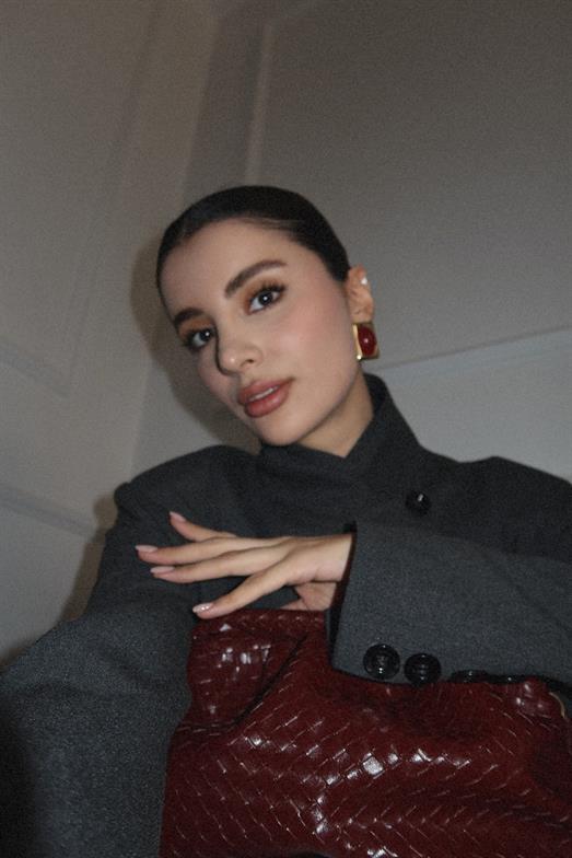 Yaka Düğmeli Antrasit Blazer(11 Kasımda Kargolanacaktır,Ön Sipariştir.)