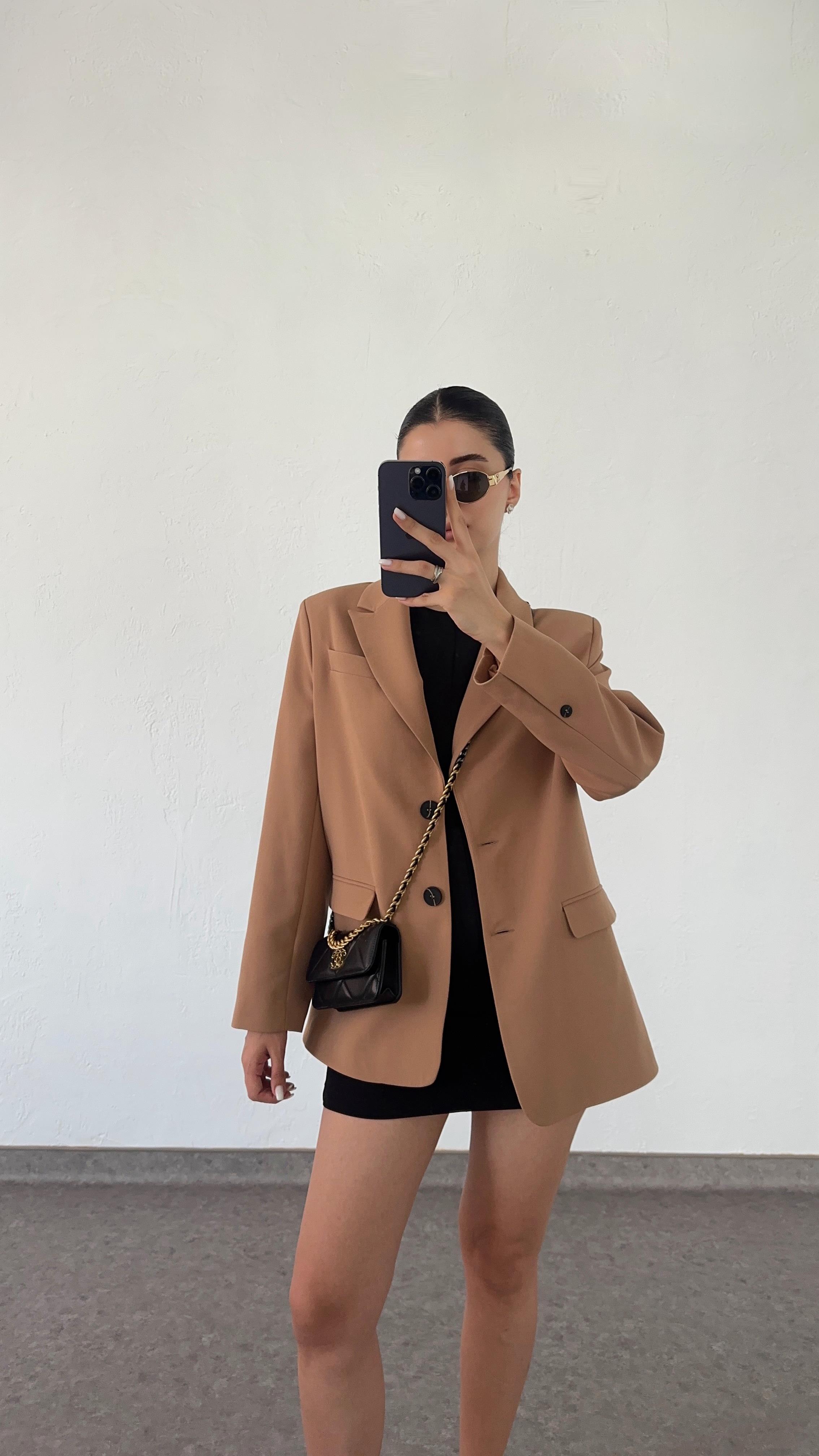 Astarlı Premium Taba Ceket