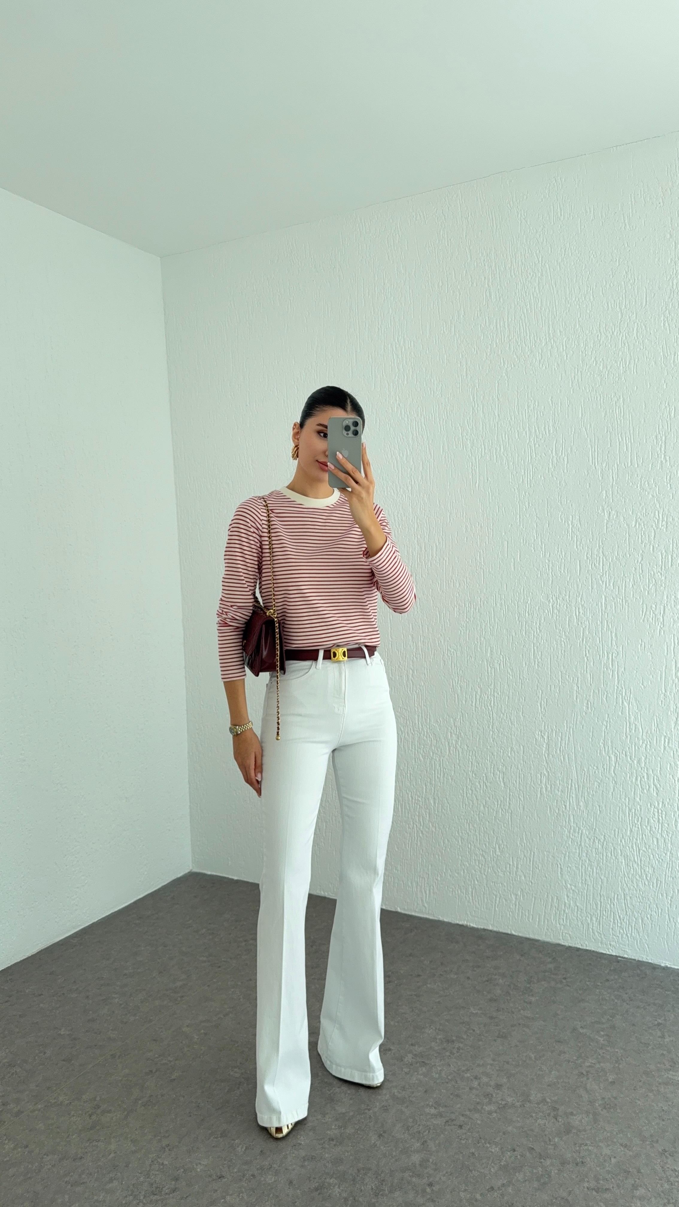 Beyaz İspanyol Jean