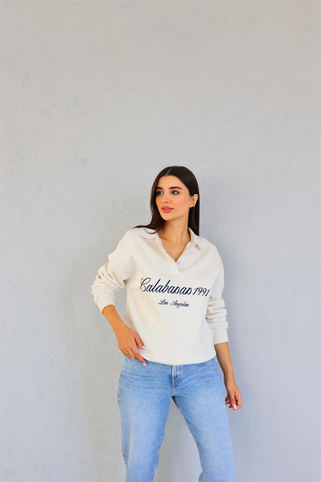 Calabasas 3 İplik Sweat