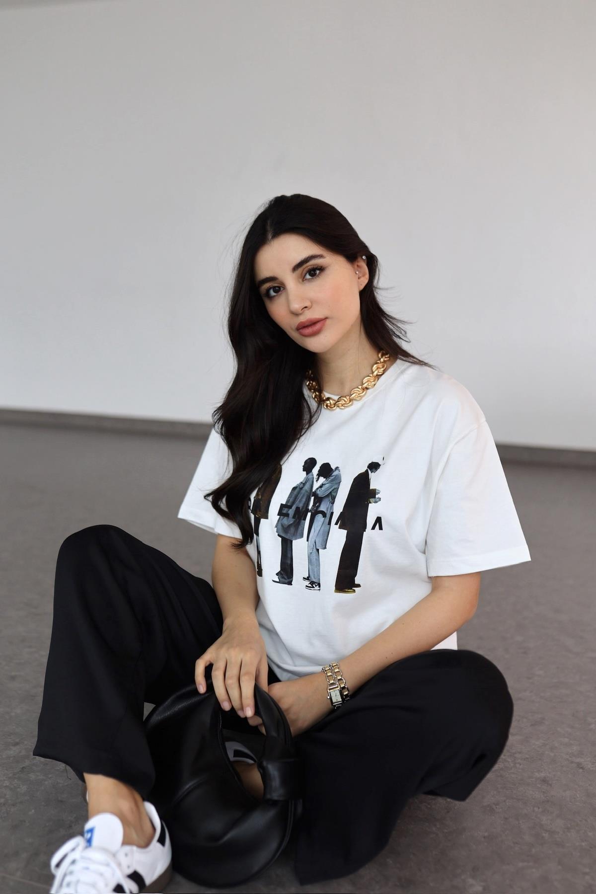 Ciaga Beyaz Tshirt