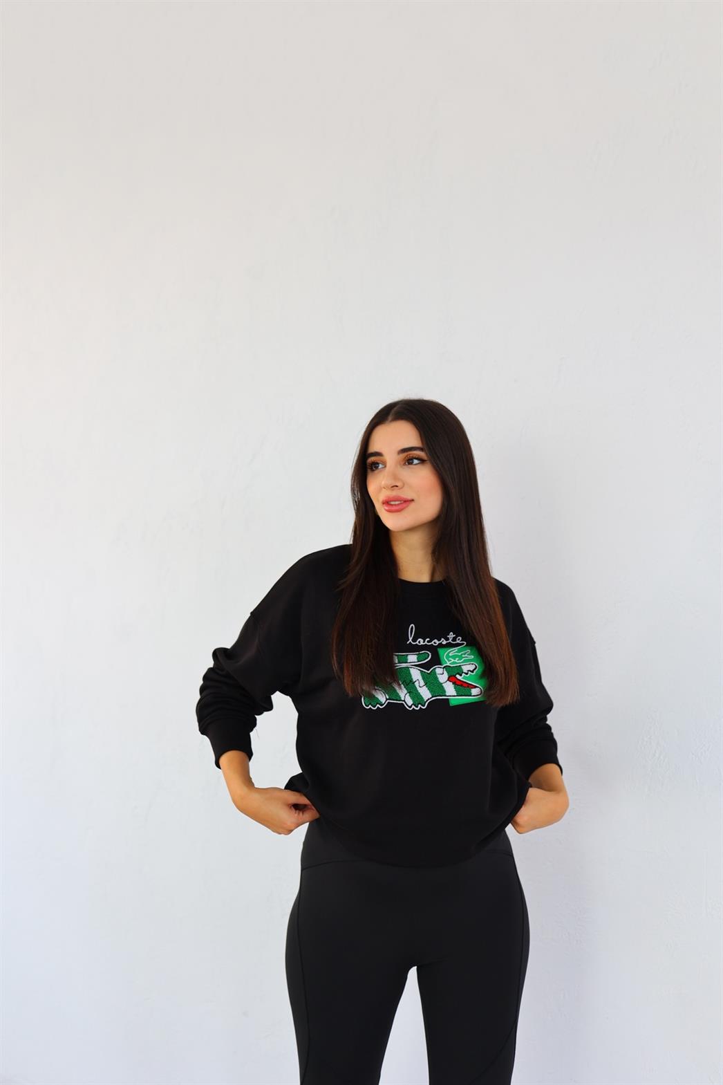 Coste Siyah Sweat