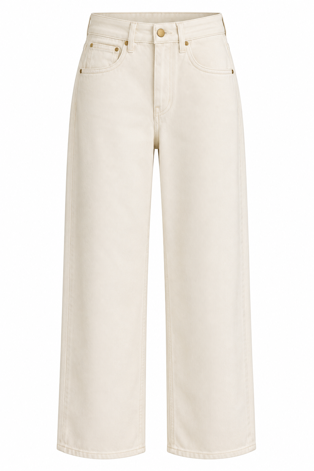 Ekru Straight Jean