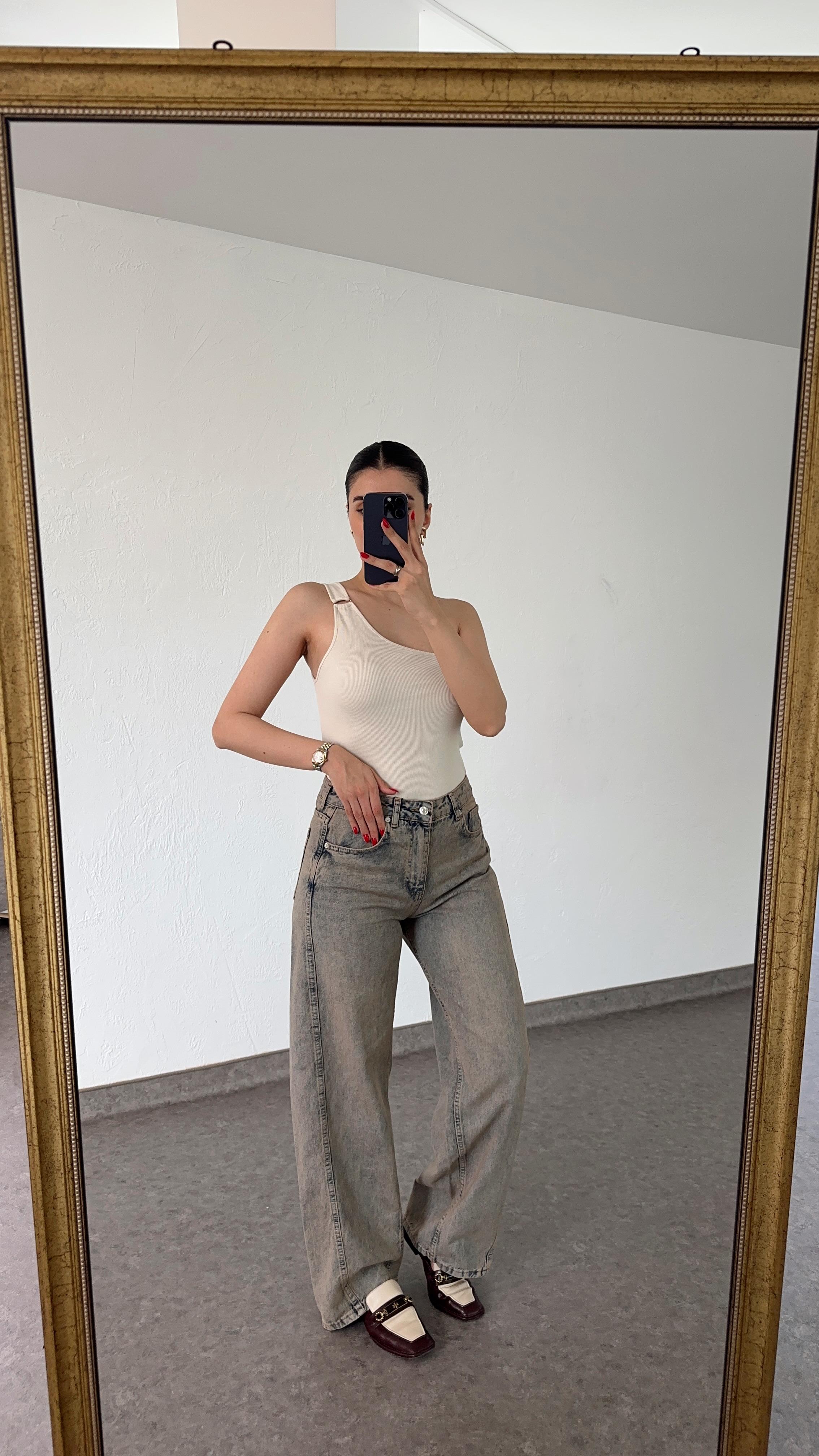 Eskitme Baggy Jean