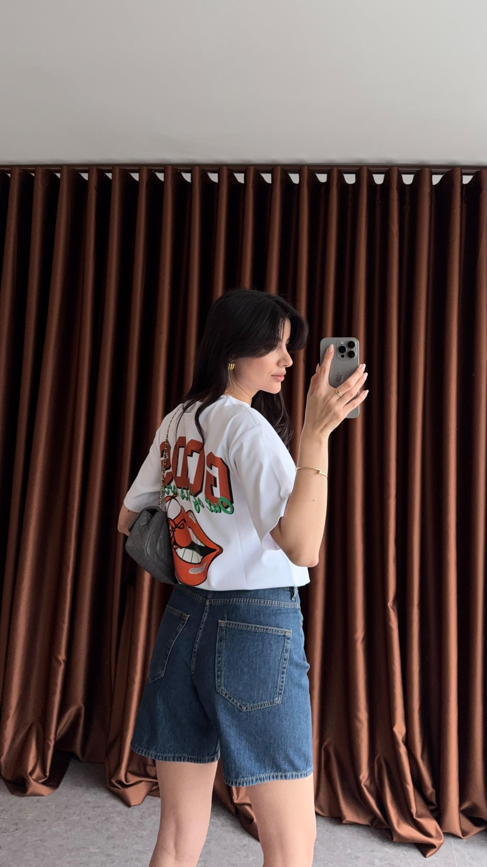 GCDS Beyaz Tshirt