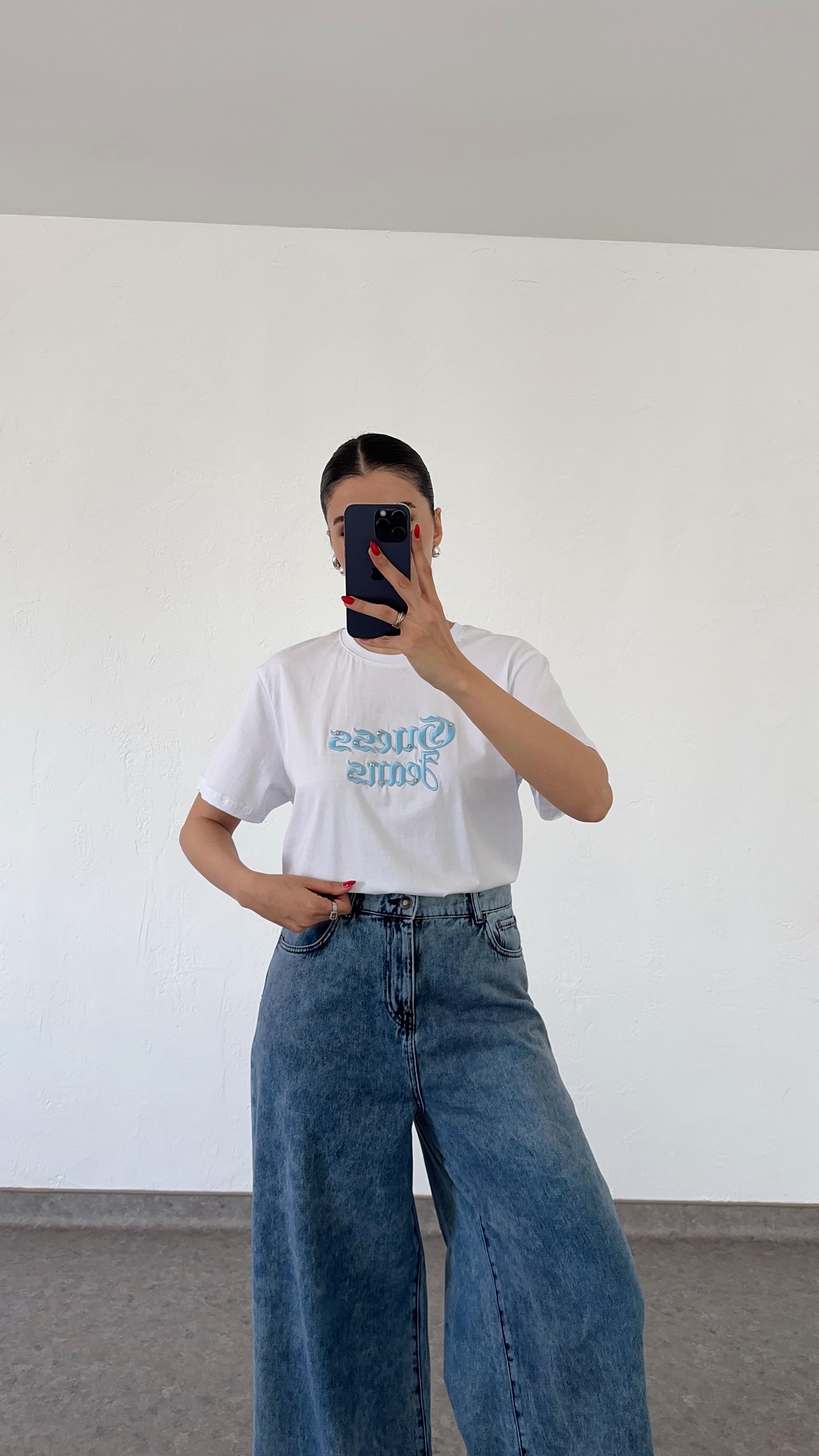 Gue Beyaz Tshirt