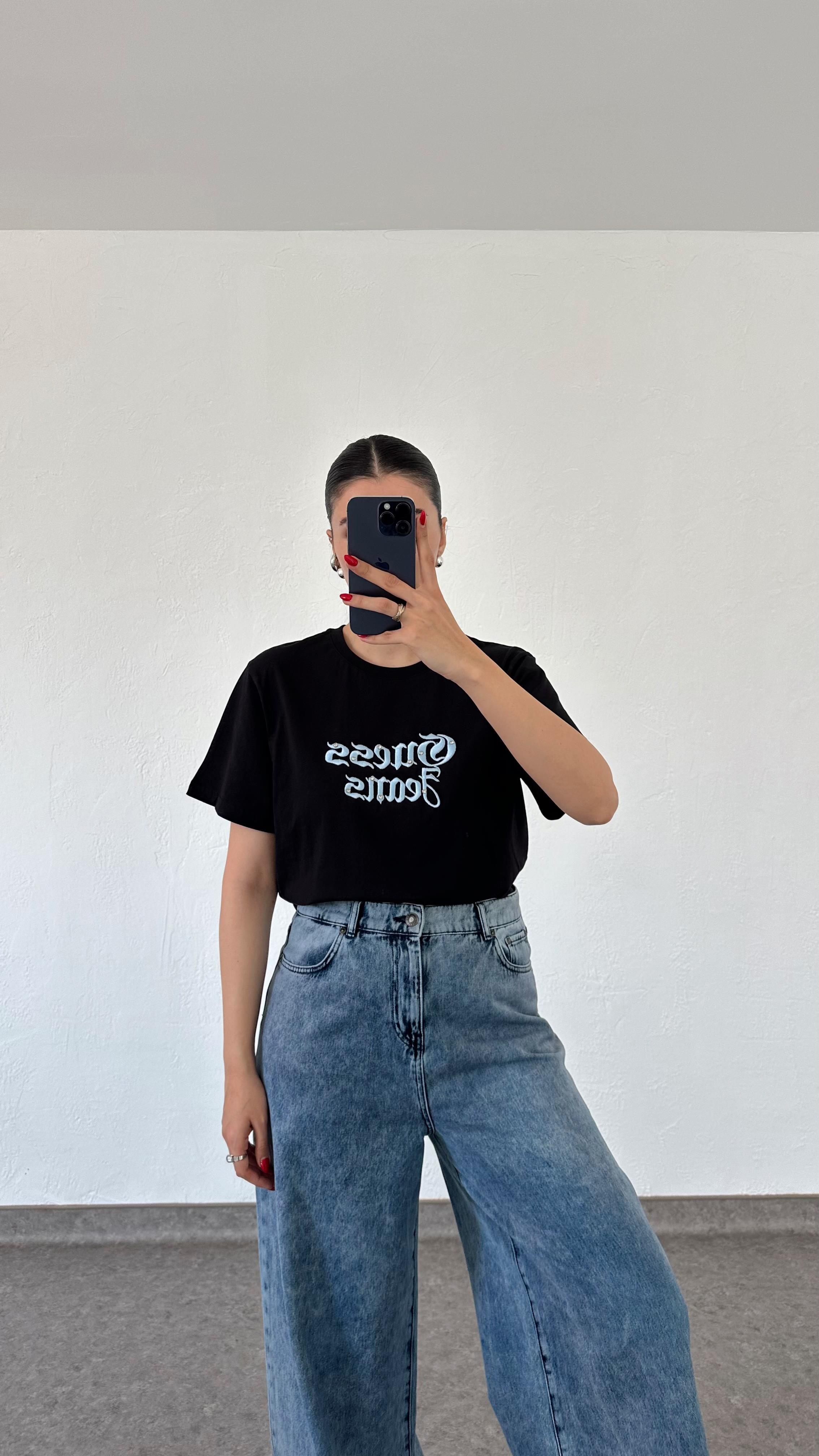 Gue Siyah Tshirt