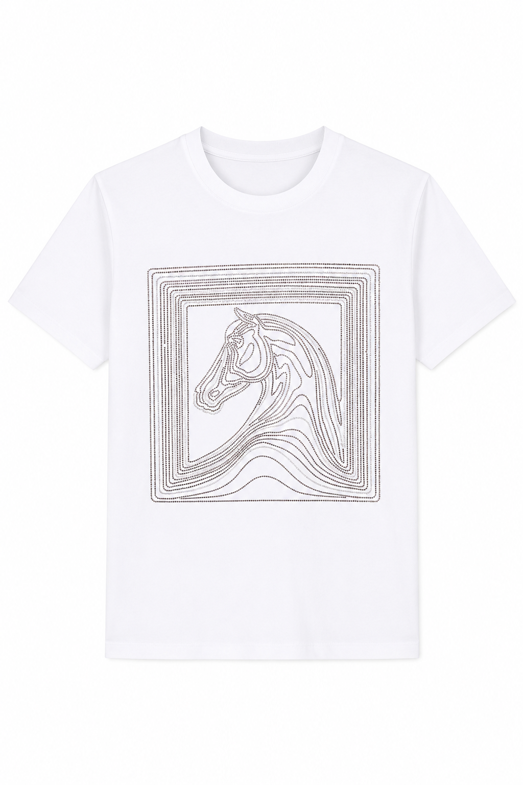 Horse Beyaz Tshirt