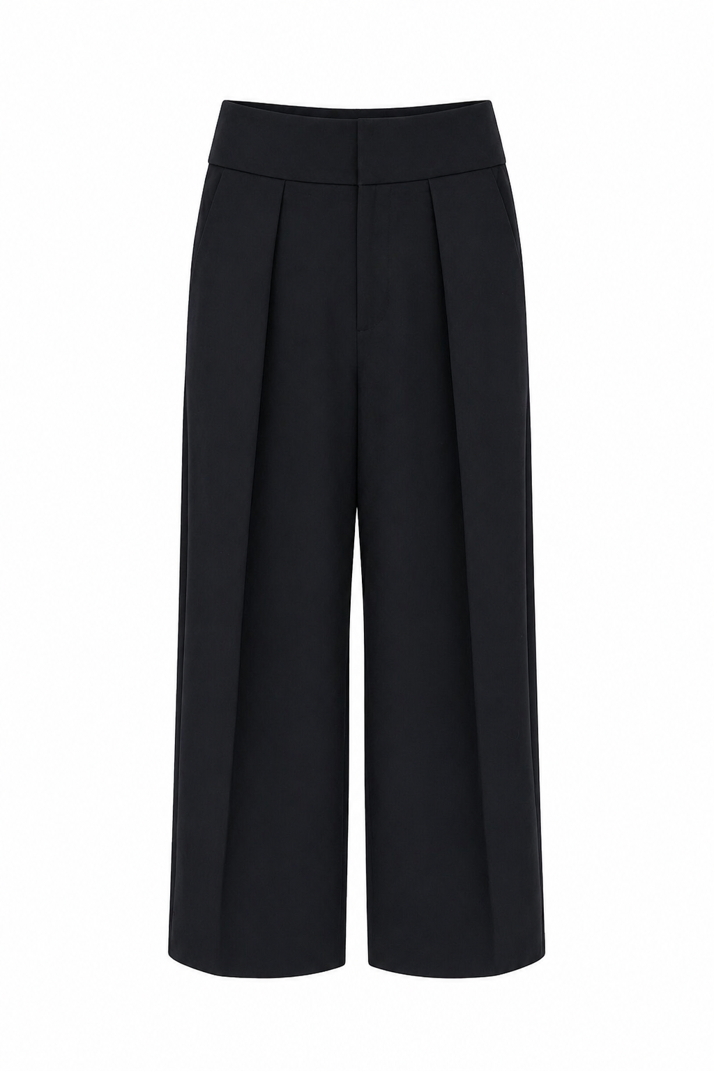 Japon Siyah Kumaş Pantolon