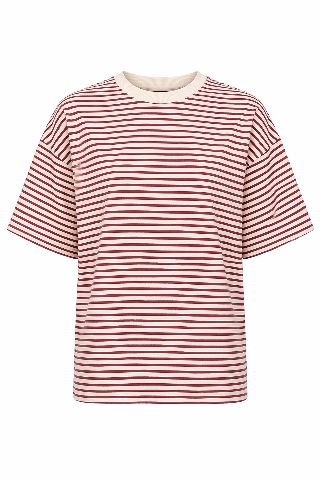 Kırmızı Çizgili Premium Tshirt