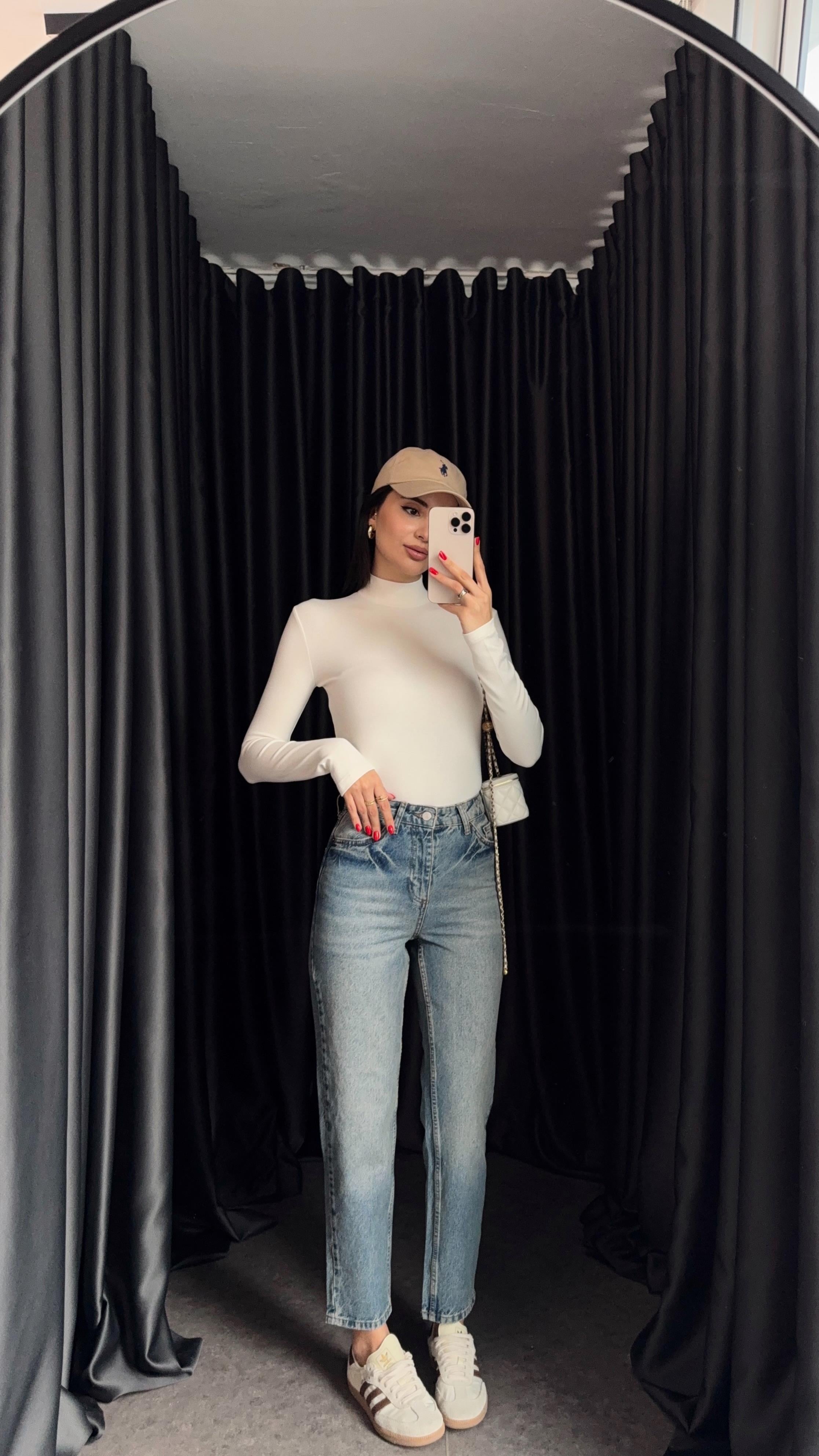 Koyu Mom Jean