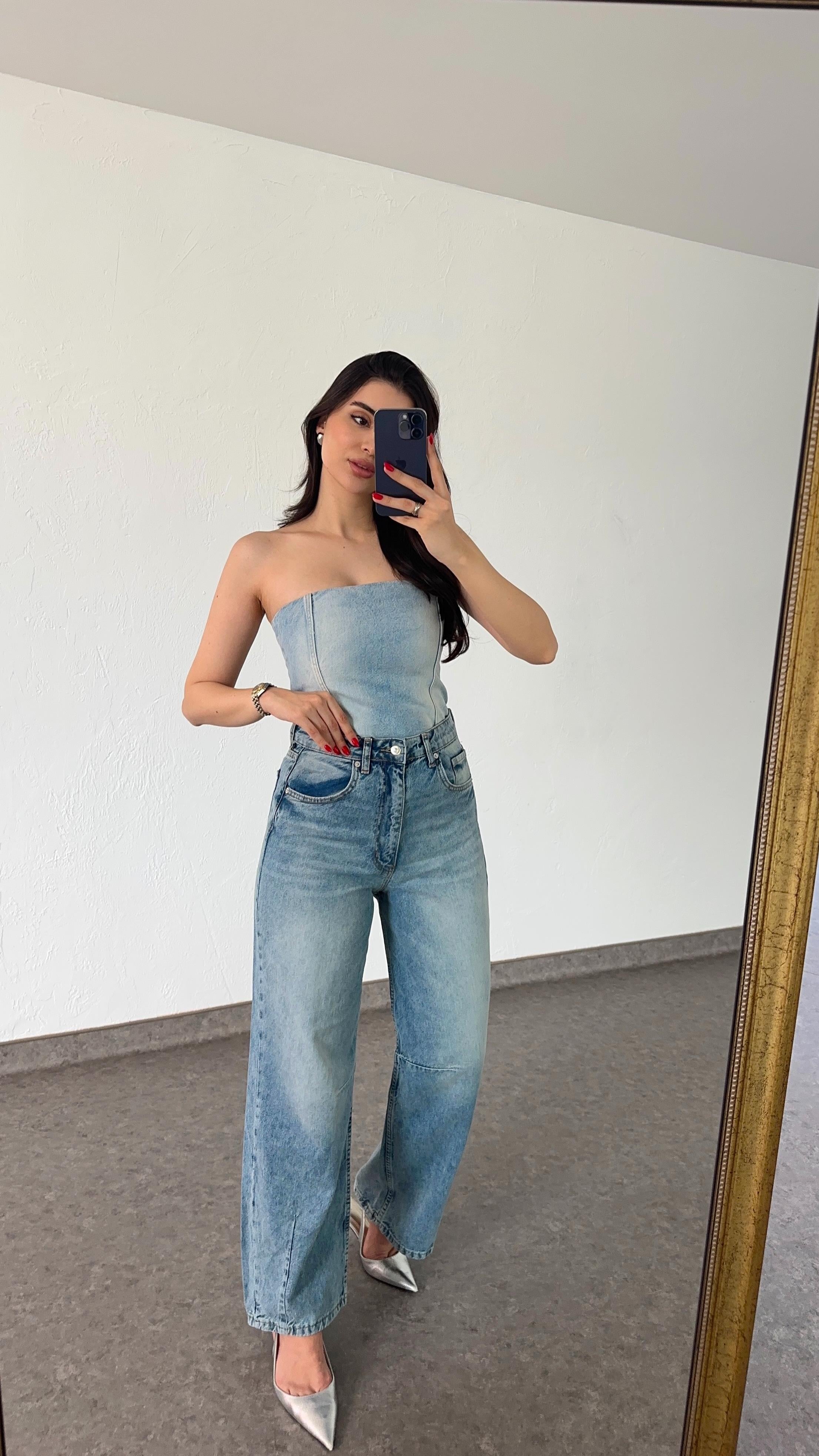 Mavi Baggy Jean