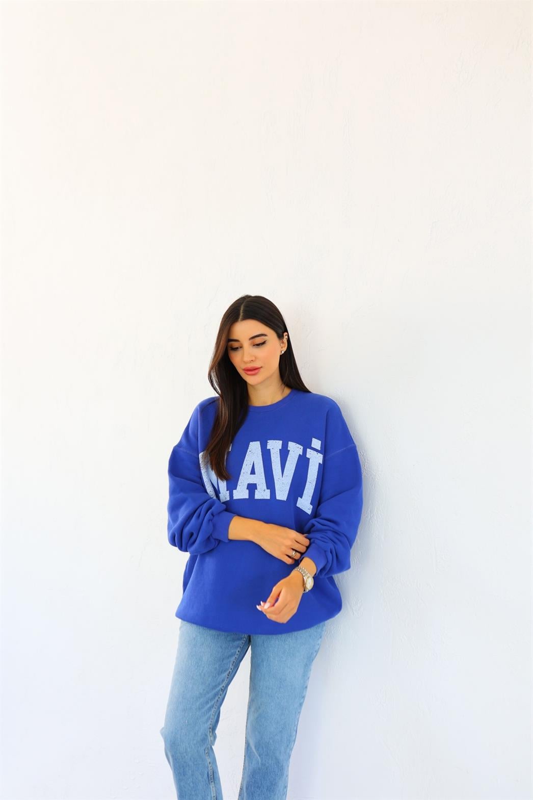 Mavi Oversize Sweat