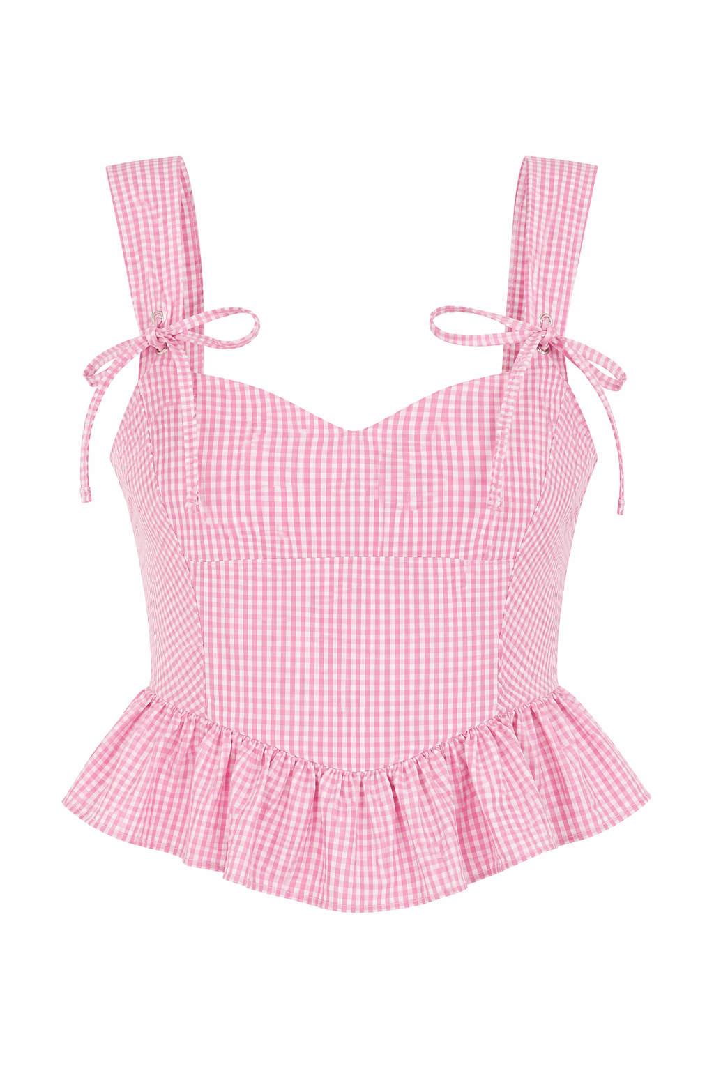 Pötikare Fiyonklu Pembe Bluz