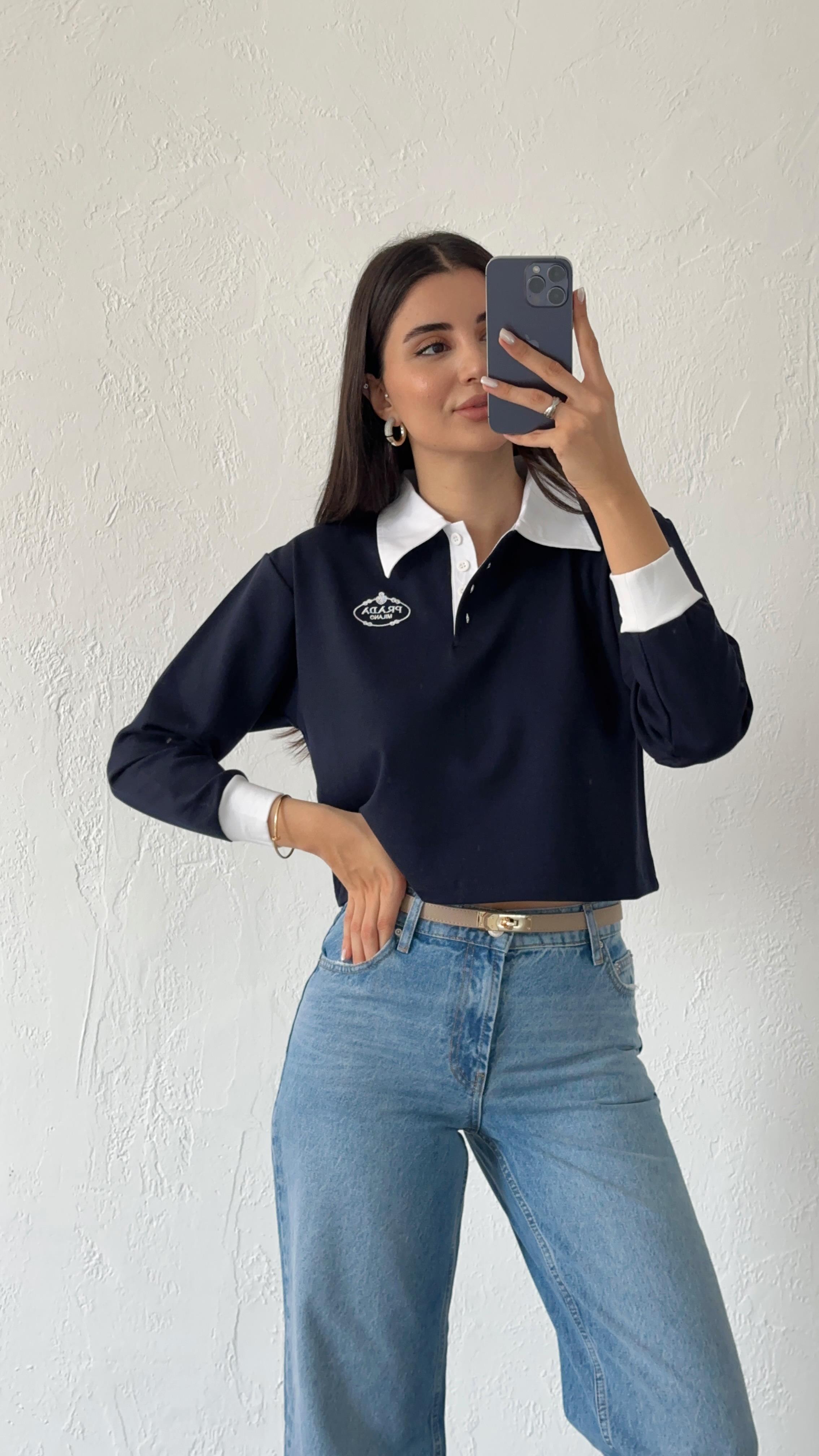 Rada Lacivert Premium Sweat