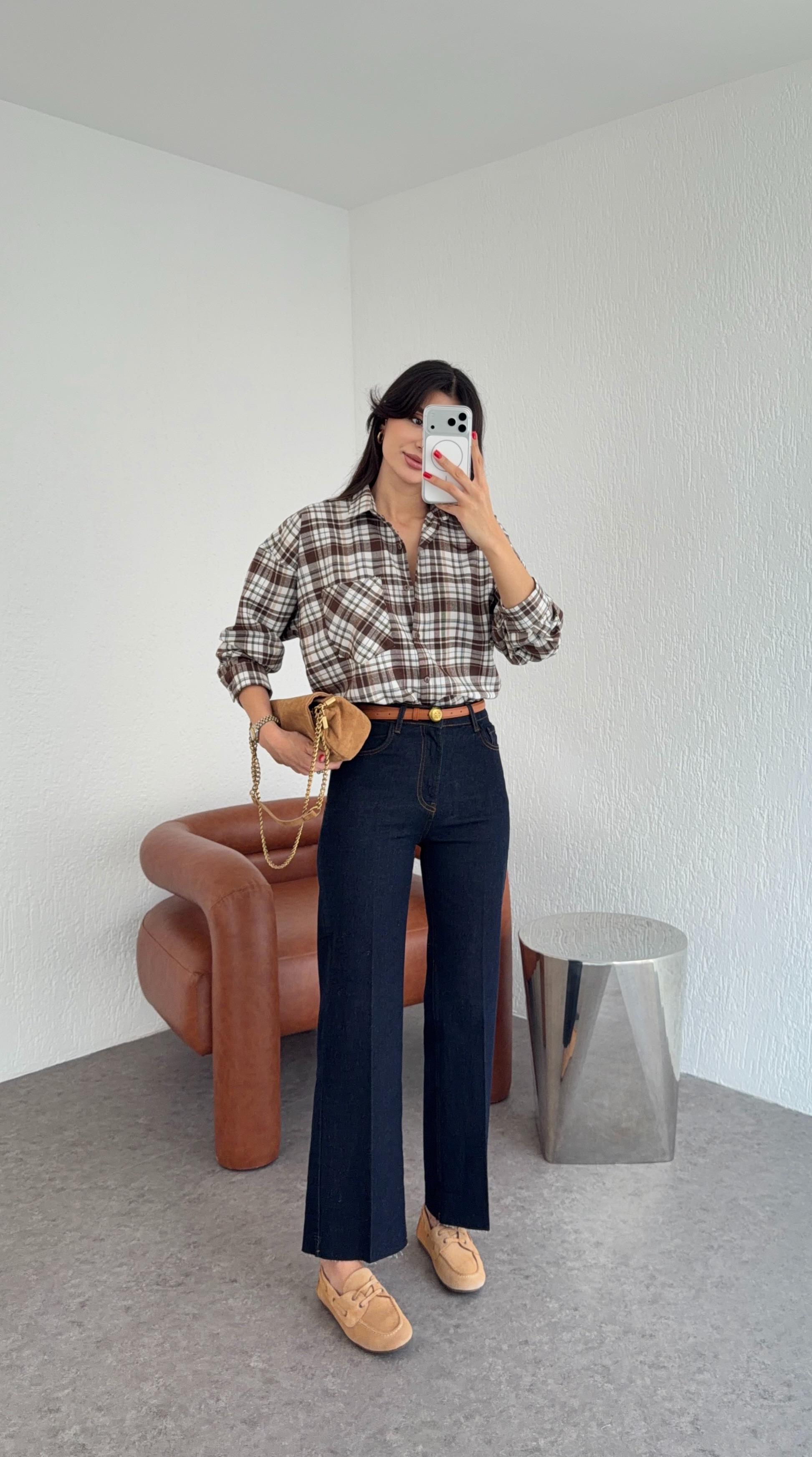 Rins Yıkama Flare Jean
