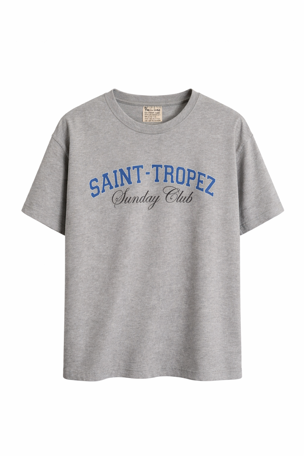 Saint-Tropez Gri Tshirt