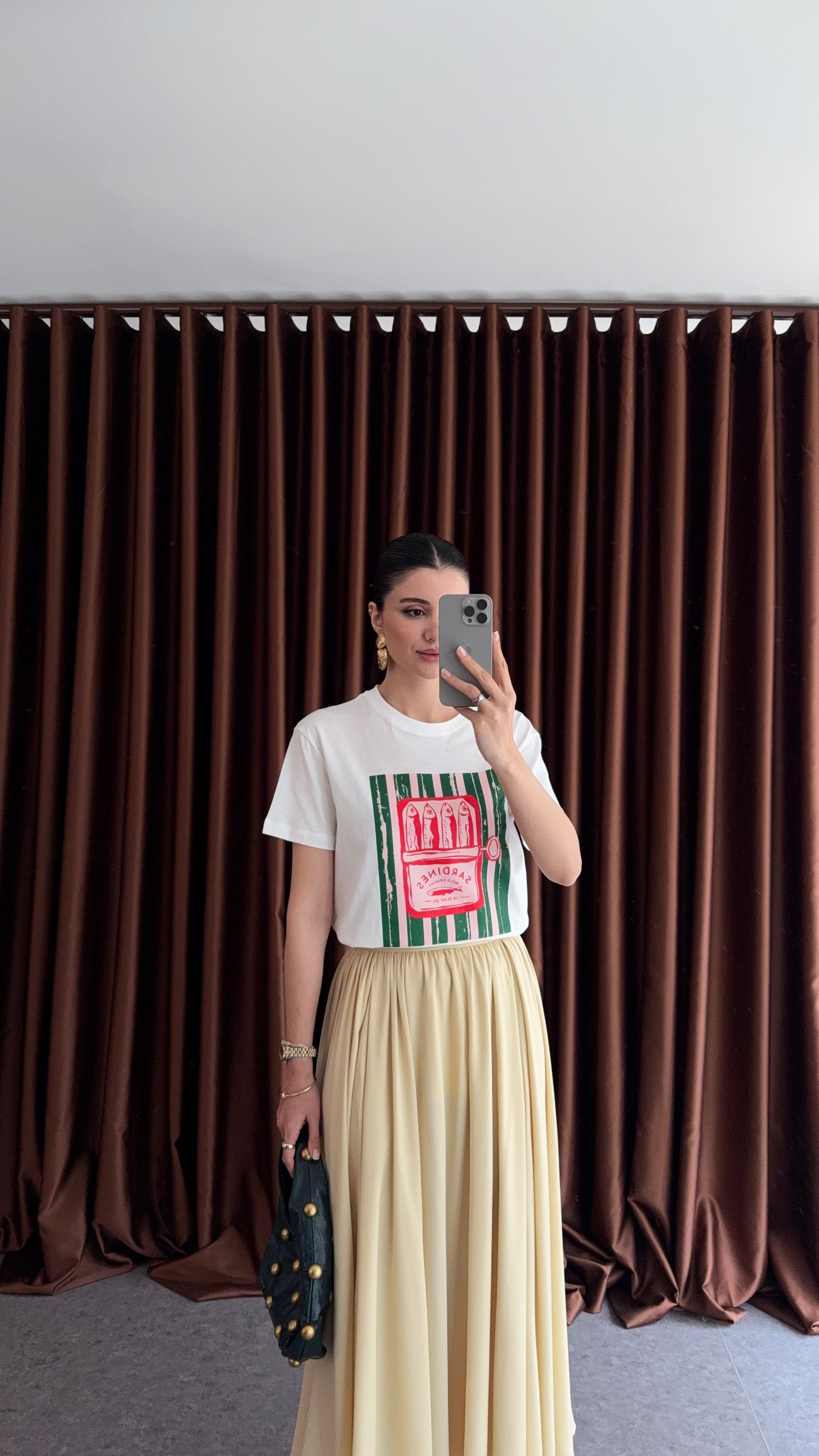 Sardinies Wild Beyaz Tshirt