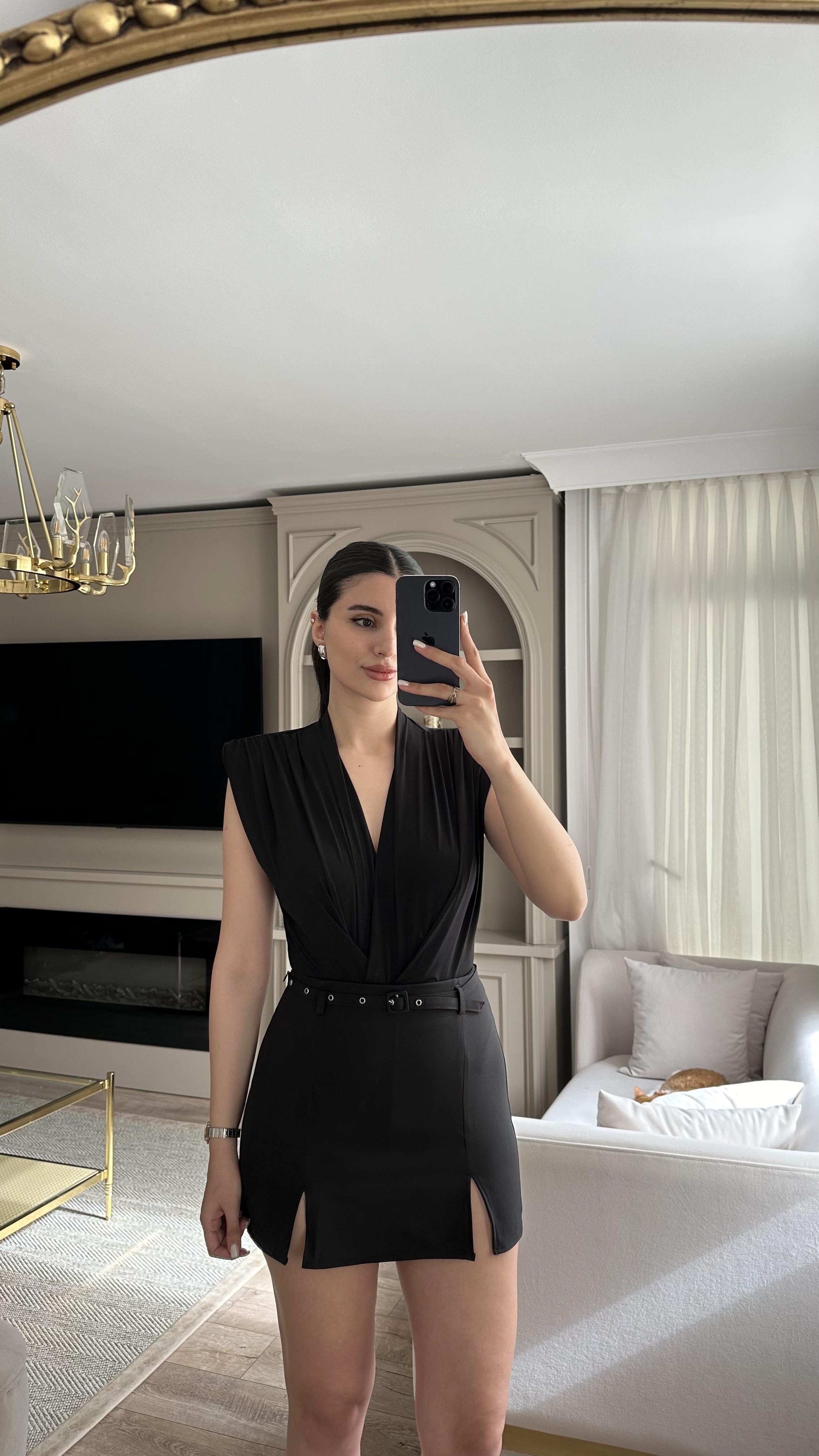 Siyah Bodysuit