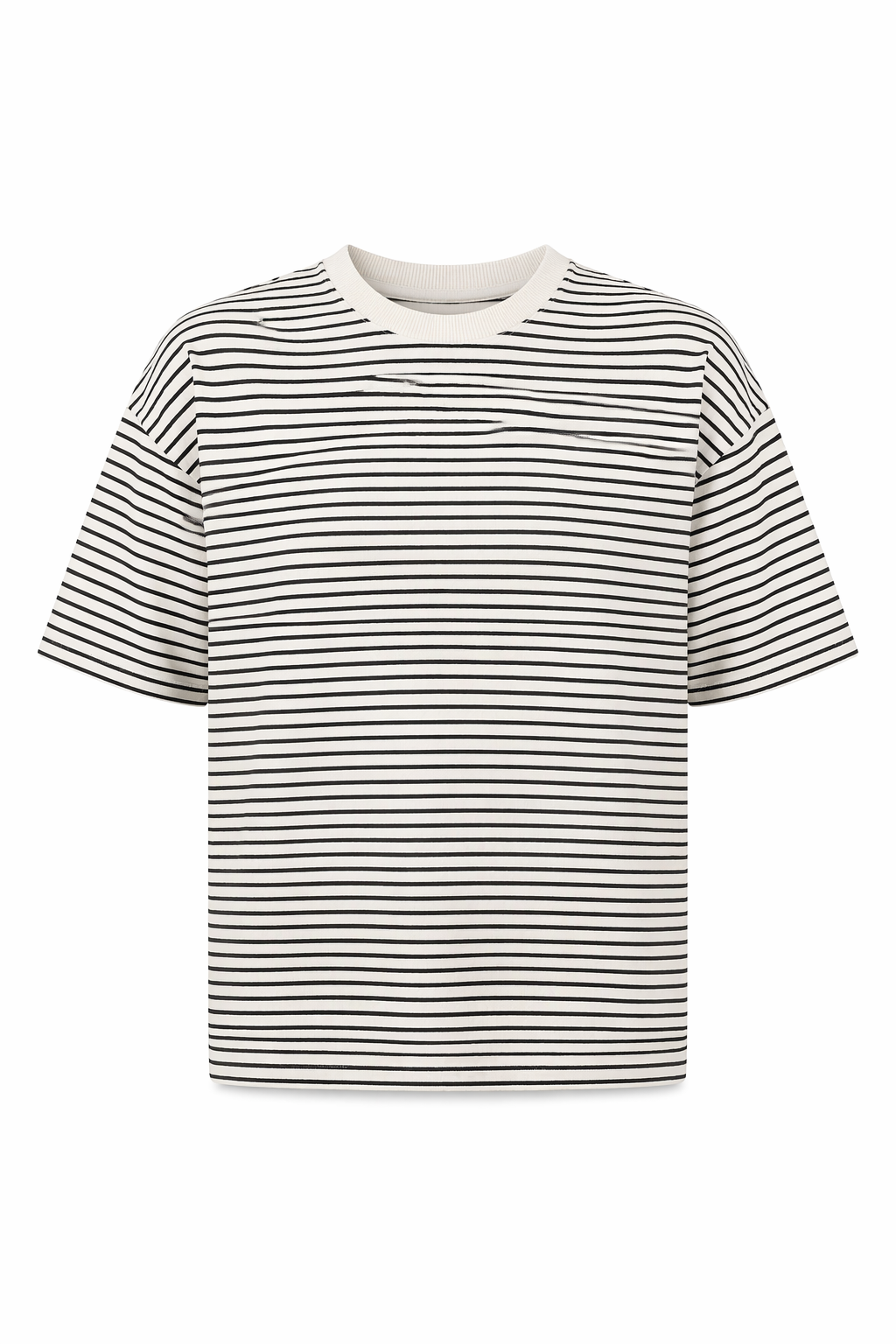 Siyah Çizgili Premium Tshirt