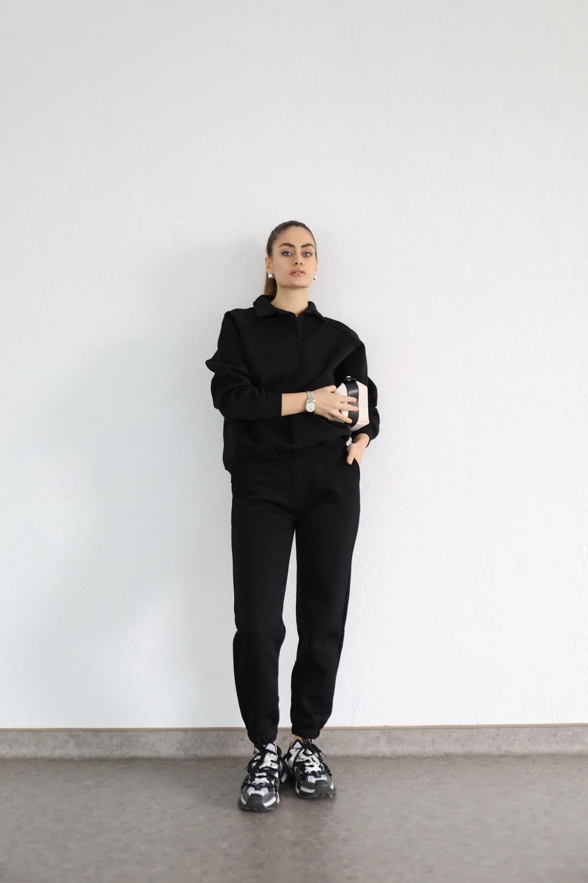 Siyah Eşofman Takım