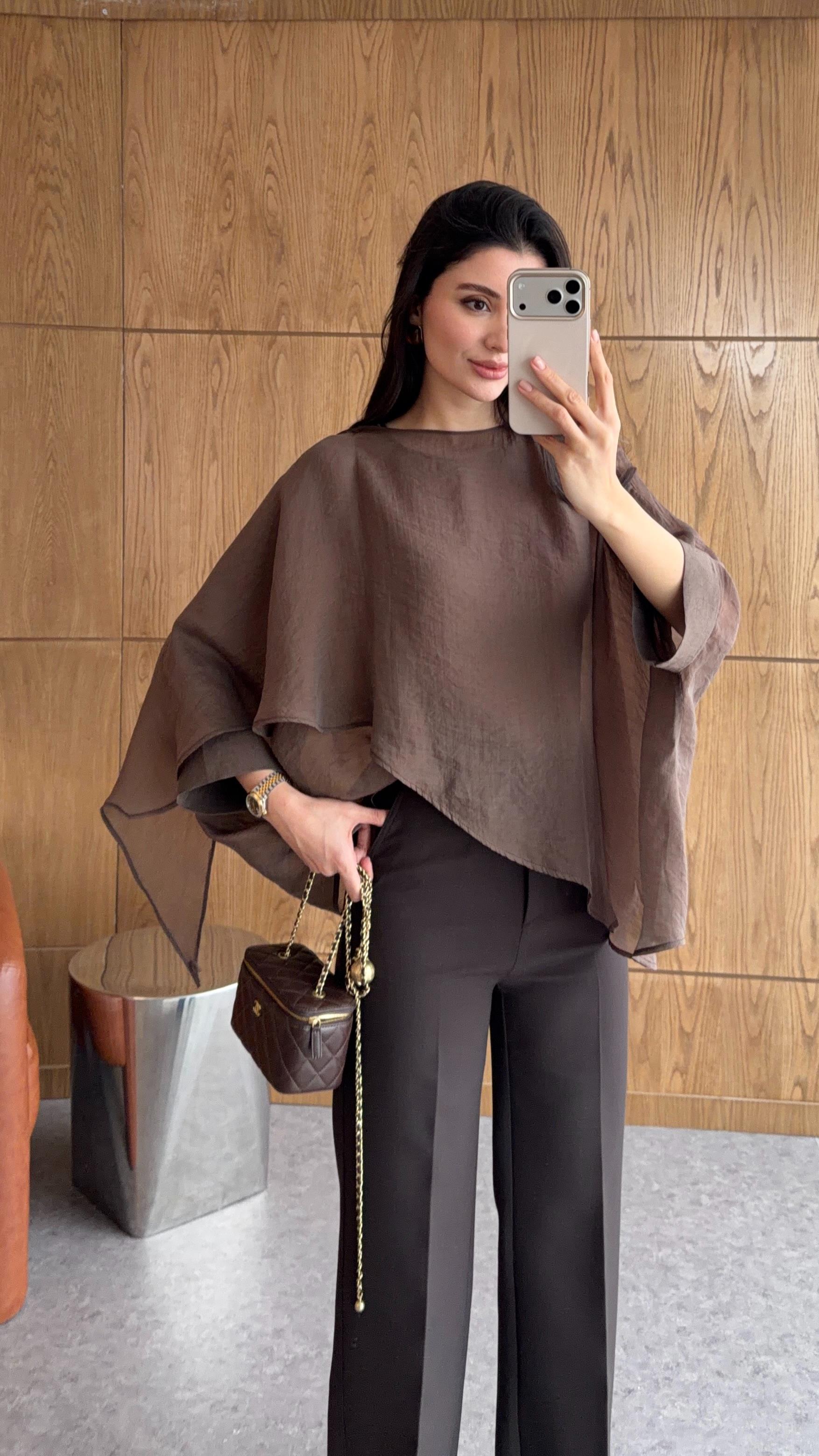 Soft Aura Kahve Bluz