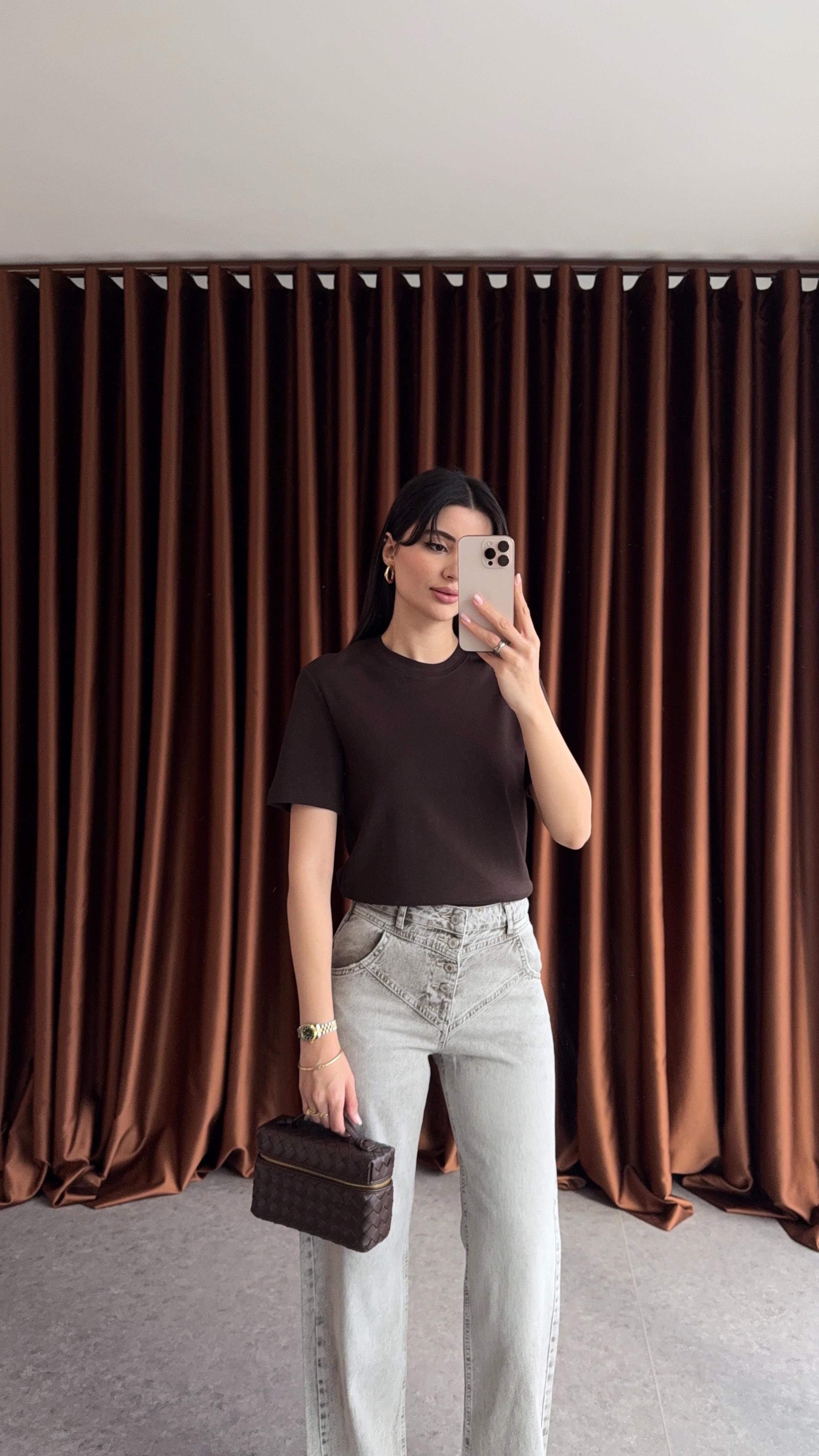 Tok Doku Acı Kahve Basic Tshirt