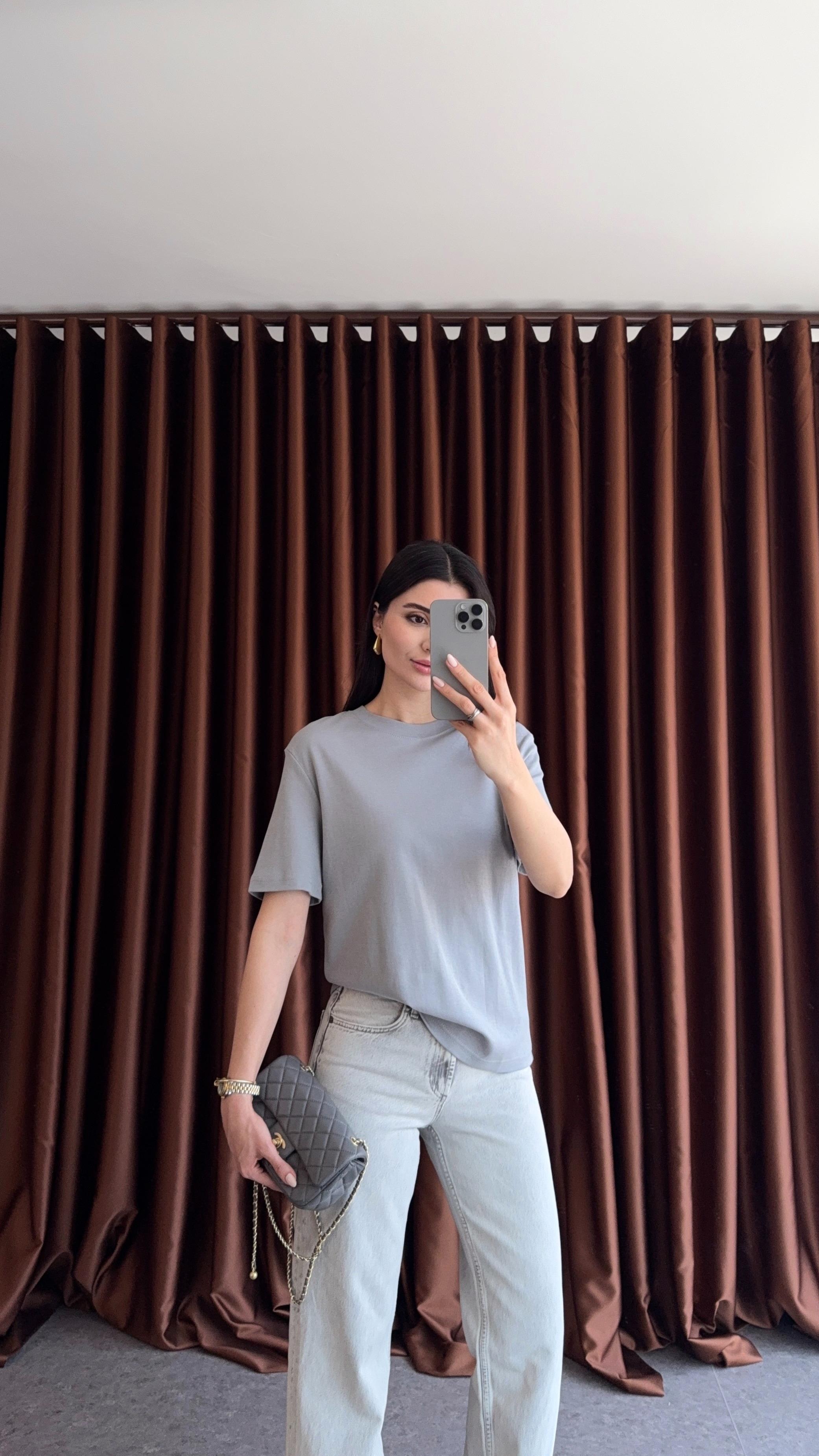 Tok Doku Gri Basic Tshirt