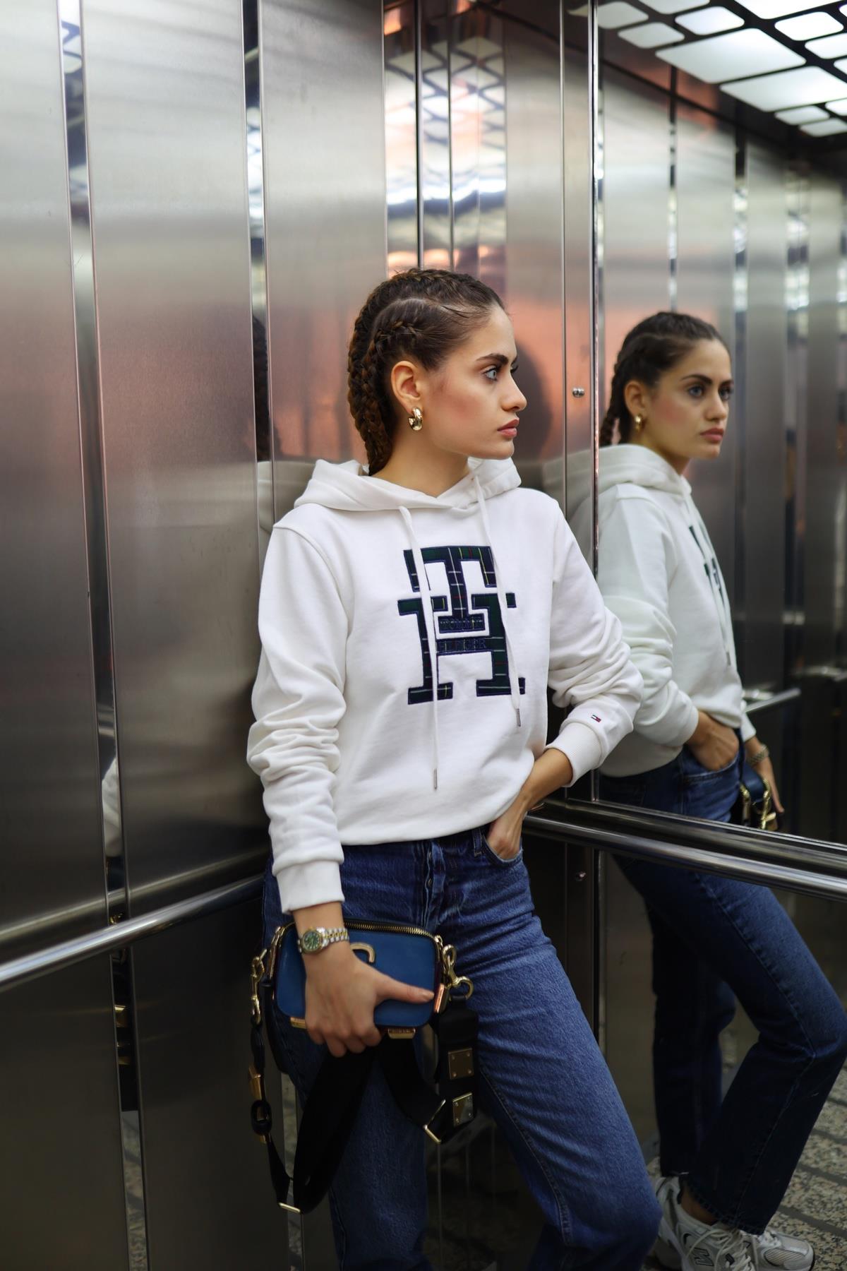Tomy Beyaz Sweatshirt