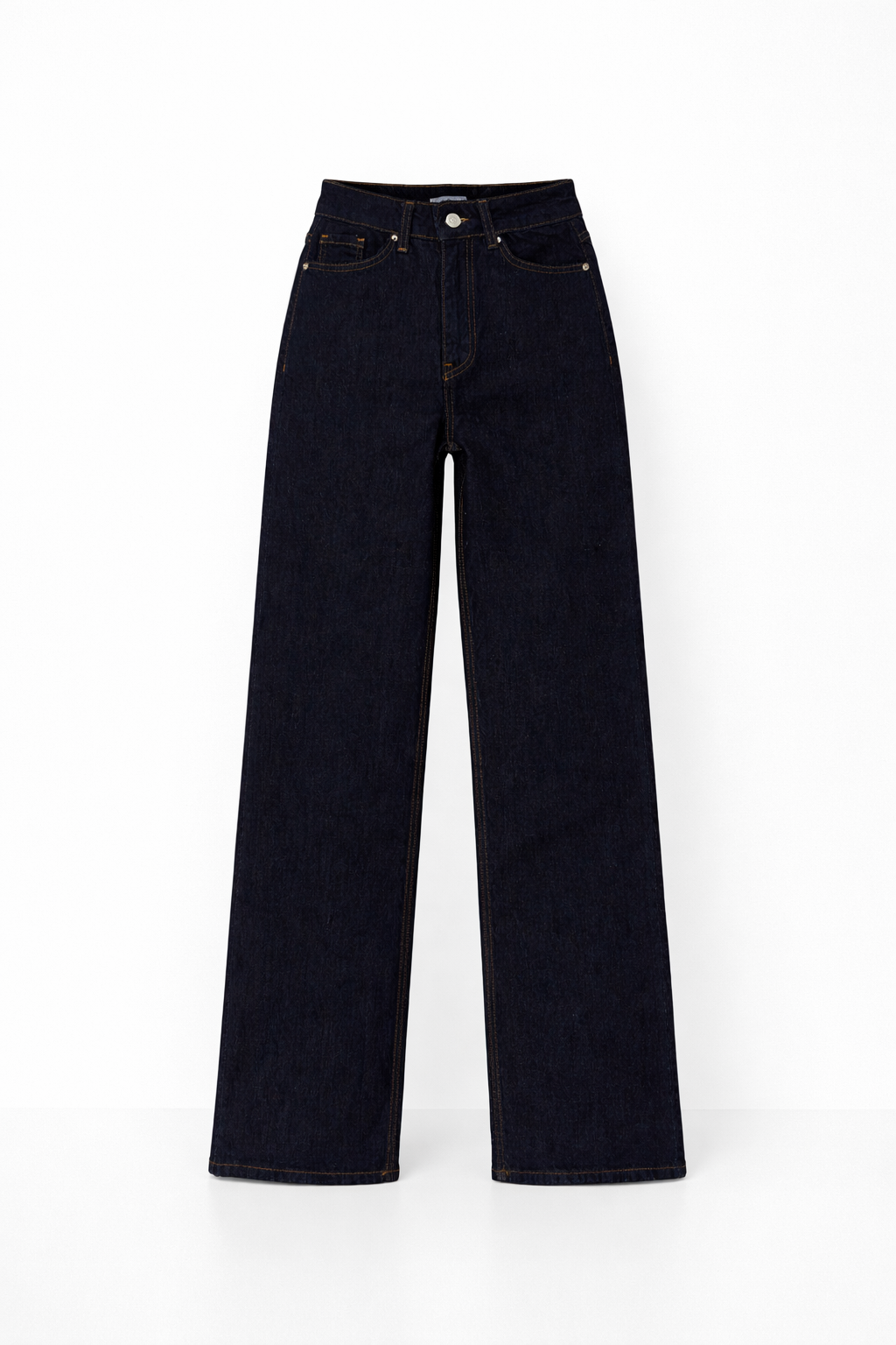 Wide Leg Lacivert Jean