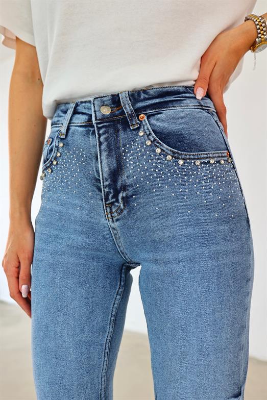 Gia Taşlı Premium Jean