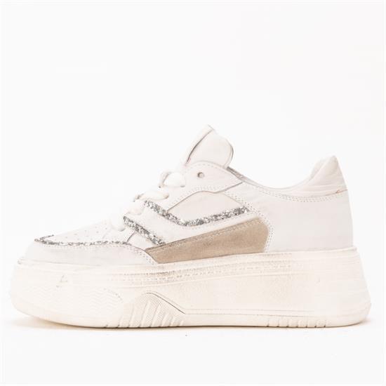 Gusse Anifel Kadın Hakiki Deri Vintage Sneaker Ayakkabı 8600