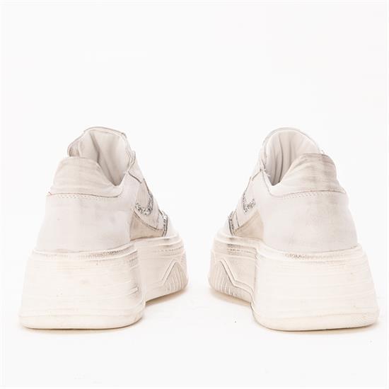 Gusse Anifel Kadın Hakiki Deri Vintage Sneaker Ayakkabı 8600
