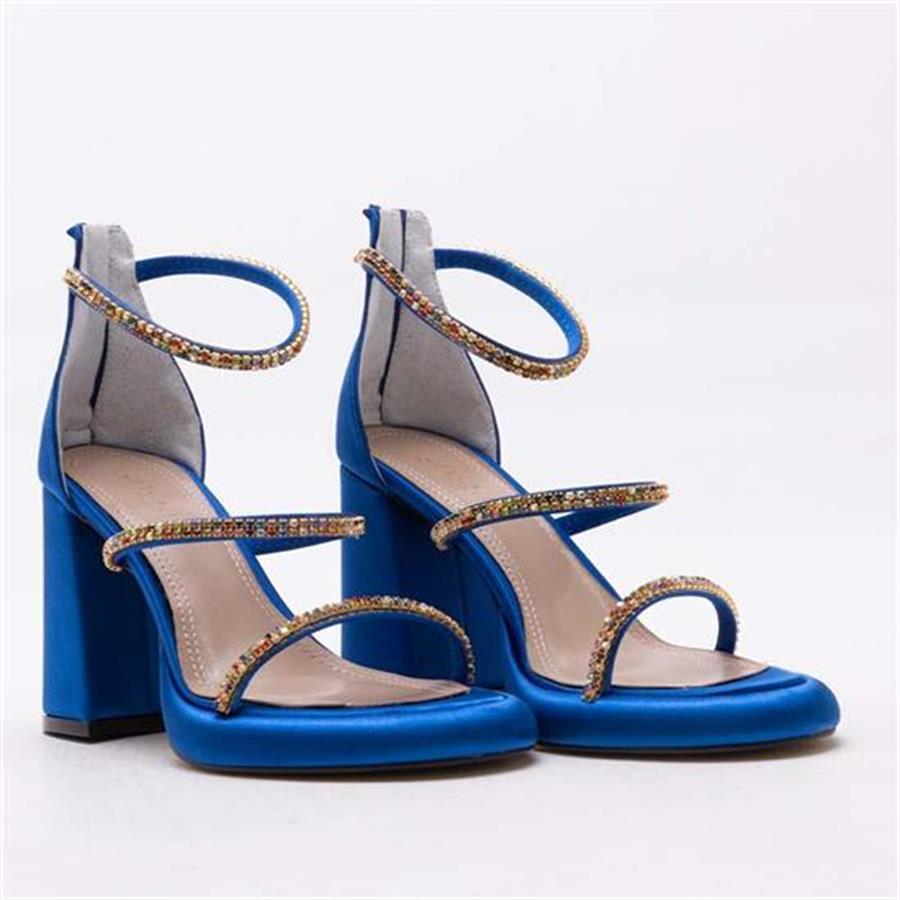 GUSSE DONNA KADIN SATEN SANDALET 1393