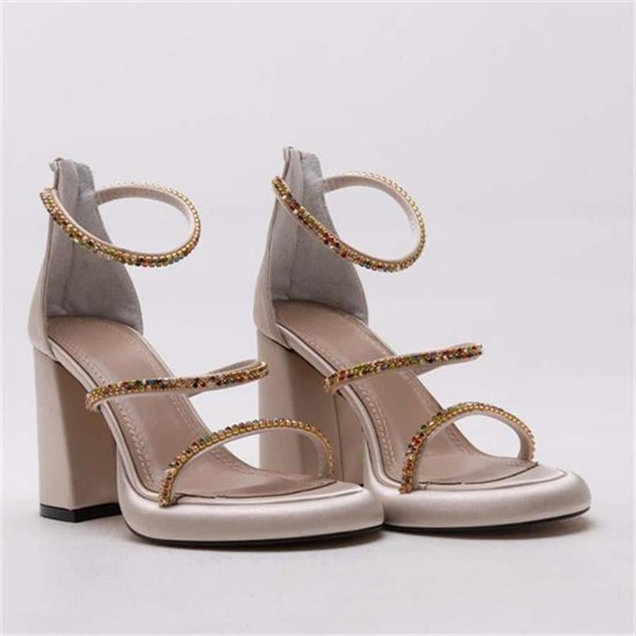GUSSE DONNA KADIN SATEN SANDALET 1393