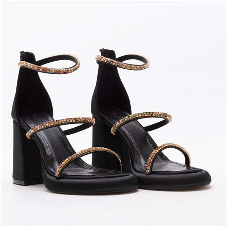 GUSSE DONNA KADIN SATEN SANDALET 1393