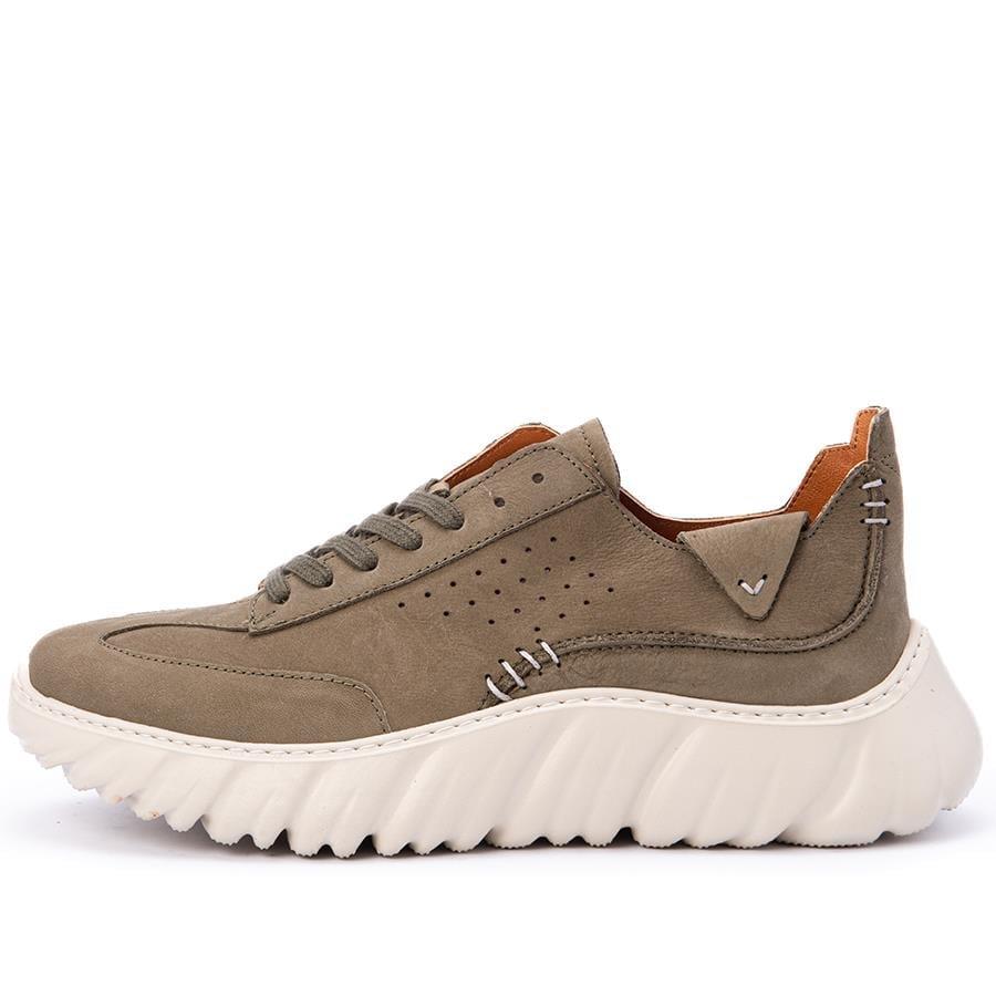 Gusse Grand Erkek Hakiki Nubuk Deri Sneaker Ayakkabı 21337-1