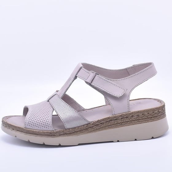 Gusse Hina Kadın Hakiki Deri Günlük Sandalet 25
