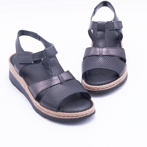Gusse Hina Kadın Hakiki Deri Günlük Sandalet 25
