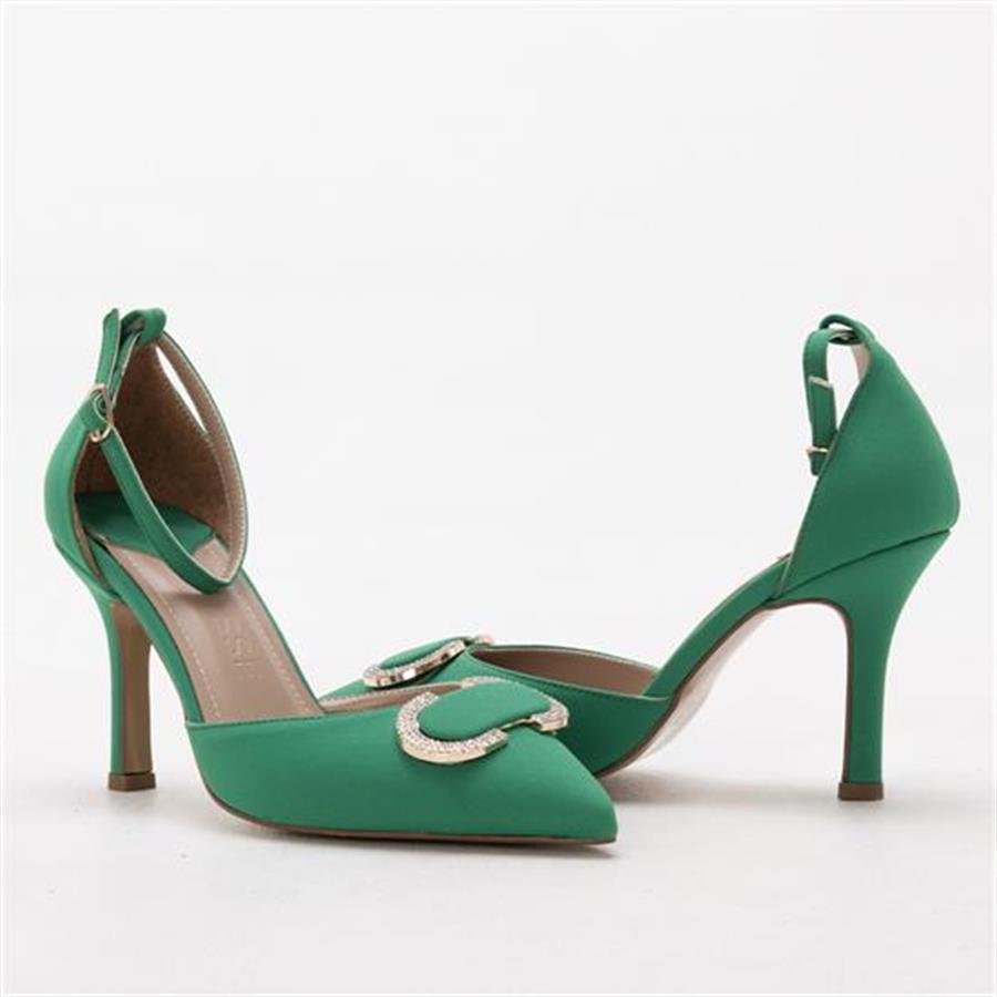 GUSSE MARIAN KADIN TAŞLI ABİYE STILETTO AYAKKABI